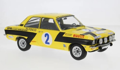 Opel Ascona A No.2 Rally Acropolis 1975 Rohrl/Geistdorfer - 1:18